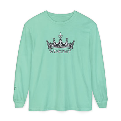 Worthy Crown Long Sleeve T-Shirt