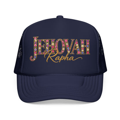 Jehovah Rapha Foam Trucker Hat