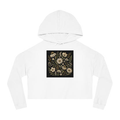 Grace After Dark Cropped Hooded Sweatshirt