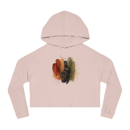 Art of Becoming Cropped Hooded Sweatshirt