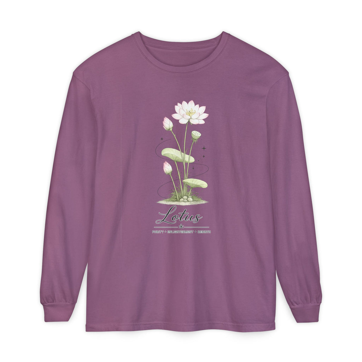 Lotus Long Sleeve T-Shirt
