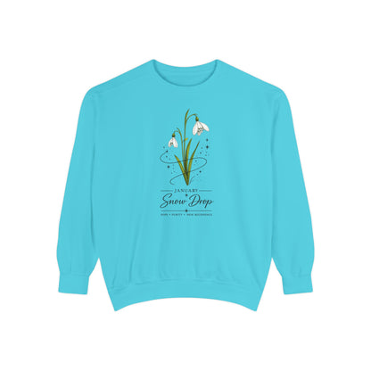 January Birth Flower Sweatshirt