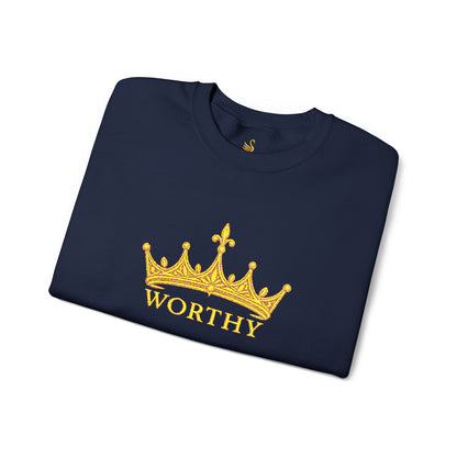Worthy Crown Embroidered Sweatshirt