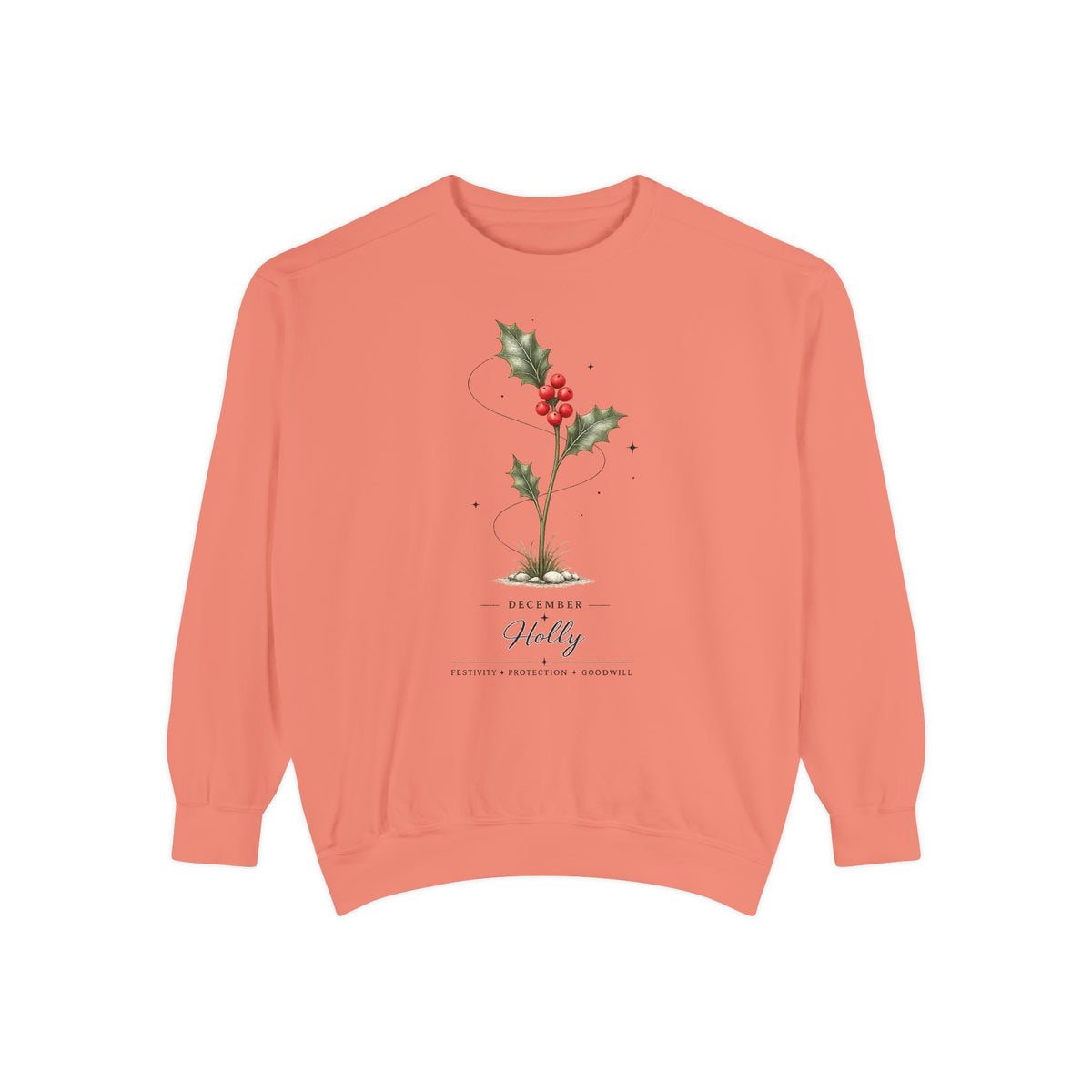December Birth Flower Sweatshirt