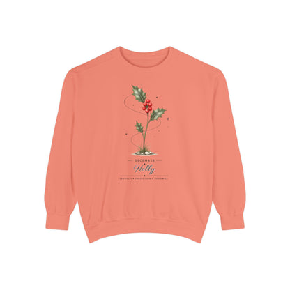 December Birth Flower Sweatshirt