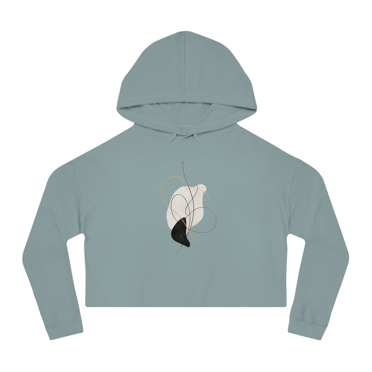 Essence Cropped Hooded Sweatshirt