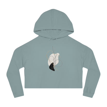 Essence Cropped Hooded Sweatshirt