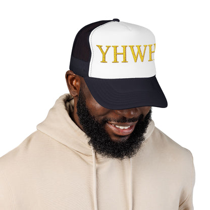 YHWH Embroidered Foam Trucker Hat