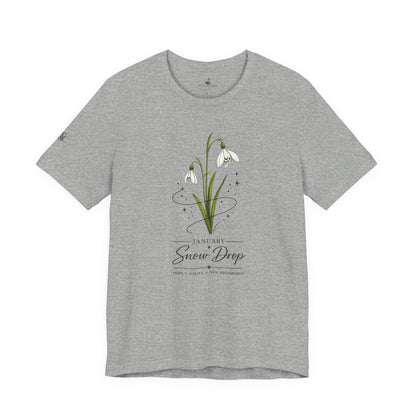 January Birth Flower T-Shirt