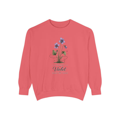 February Birth Flower Sweatshirt
