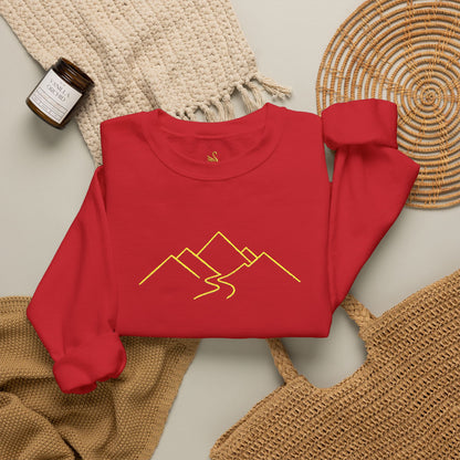 Valley Majesty Embroidered Sweatshirt
