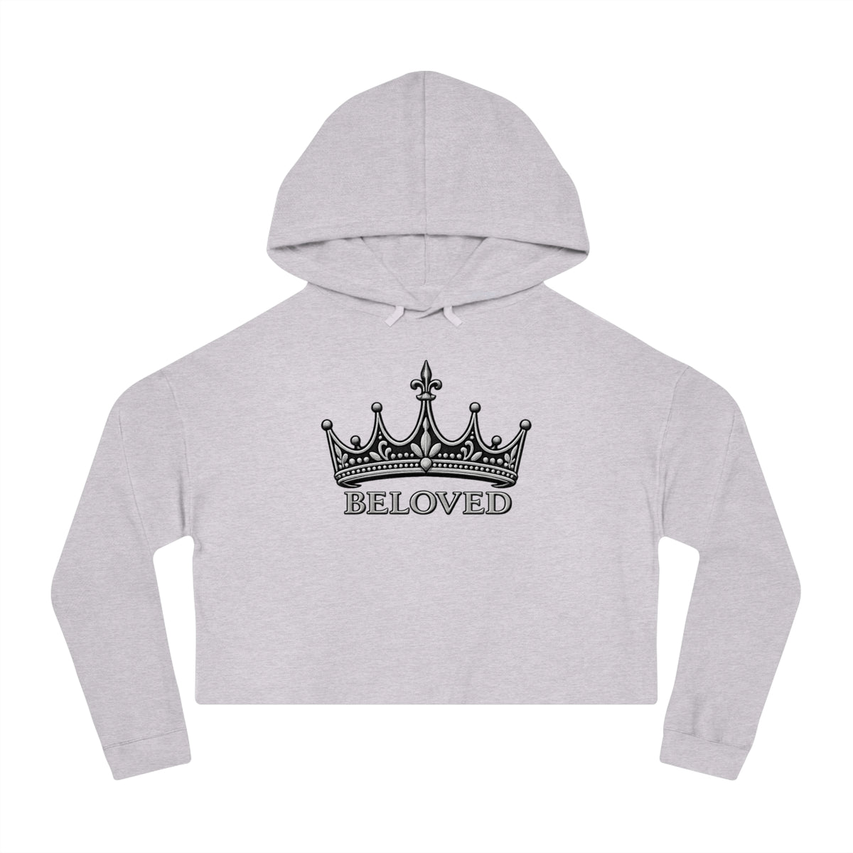 Beloved Crown Cropped Hooded Sweatshirt