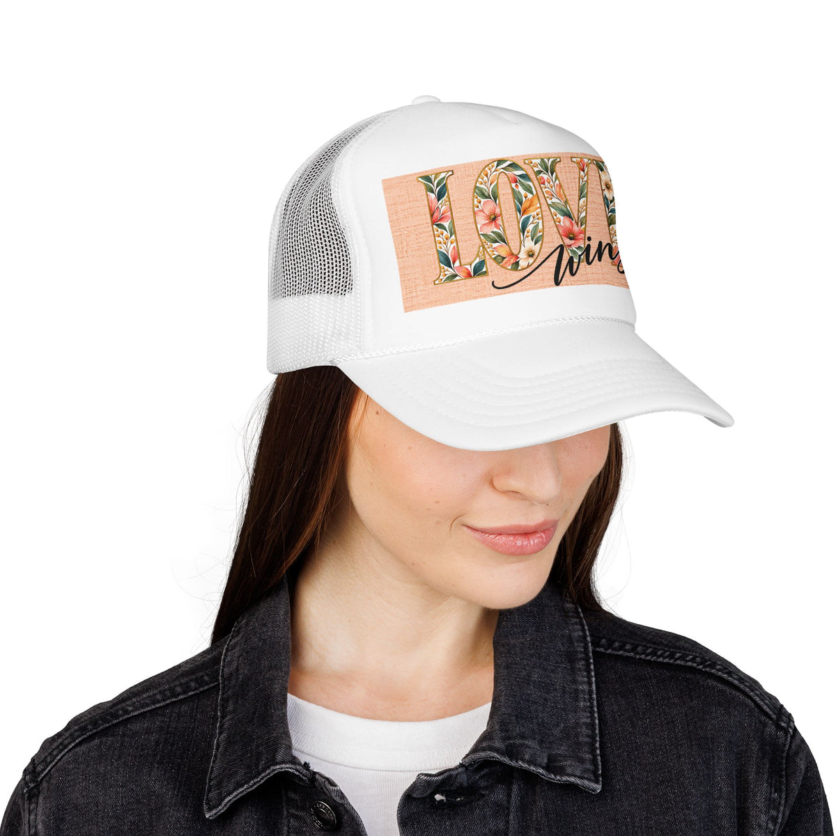 Love Wins Foam Trucker Hat