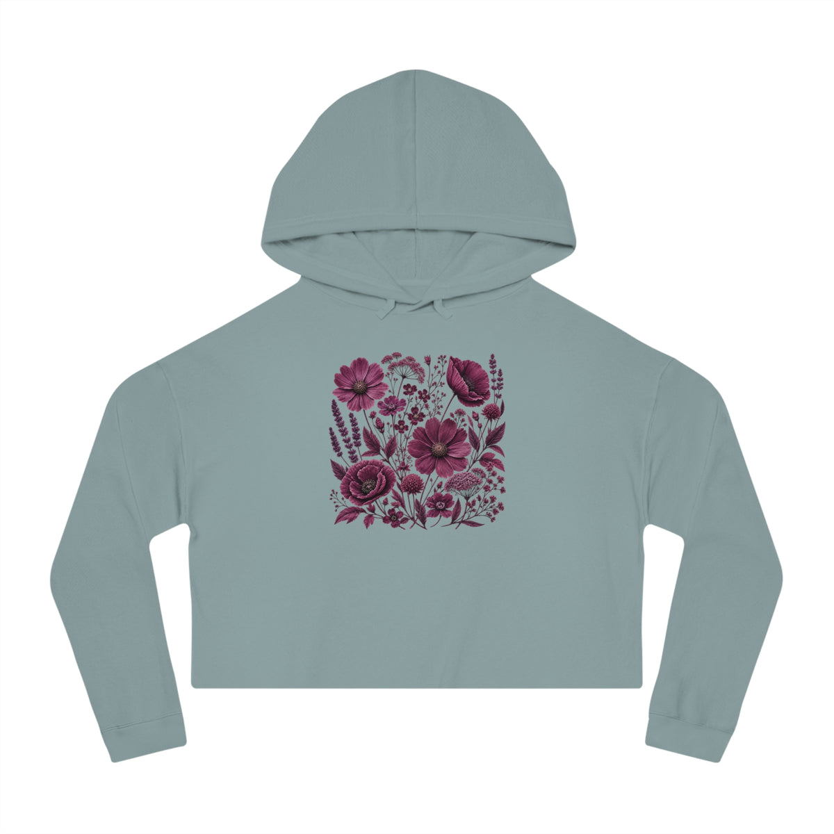 Wild at Heart Cropped Hooded Sweatshirt