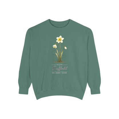 March Birth Flower Sweatshirt