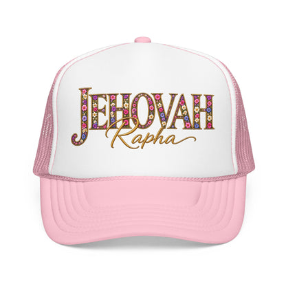 Jehovah Rapha Foam Trucker Hat