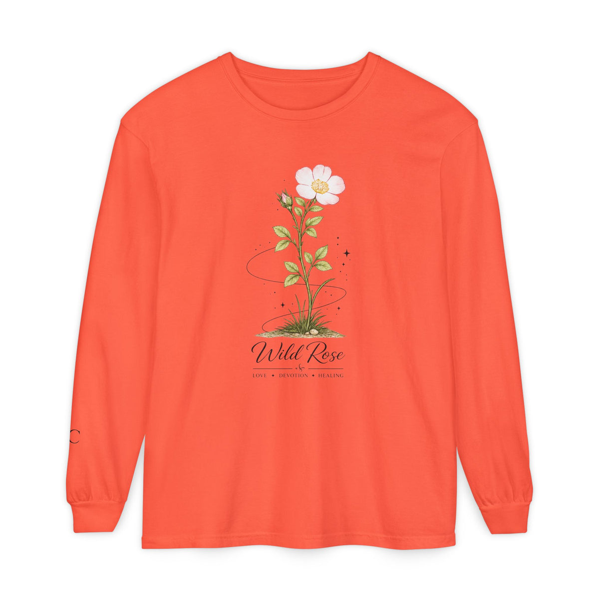 Wild Rose Long Sleeve T-Shirt