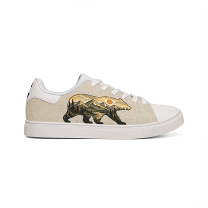 Wild Soul Men's Low-Top Leather Sneakers