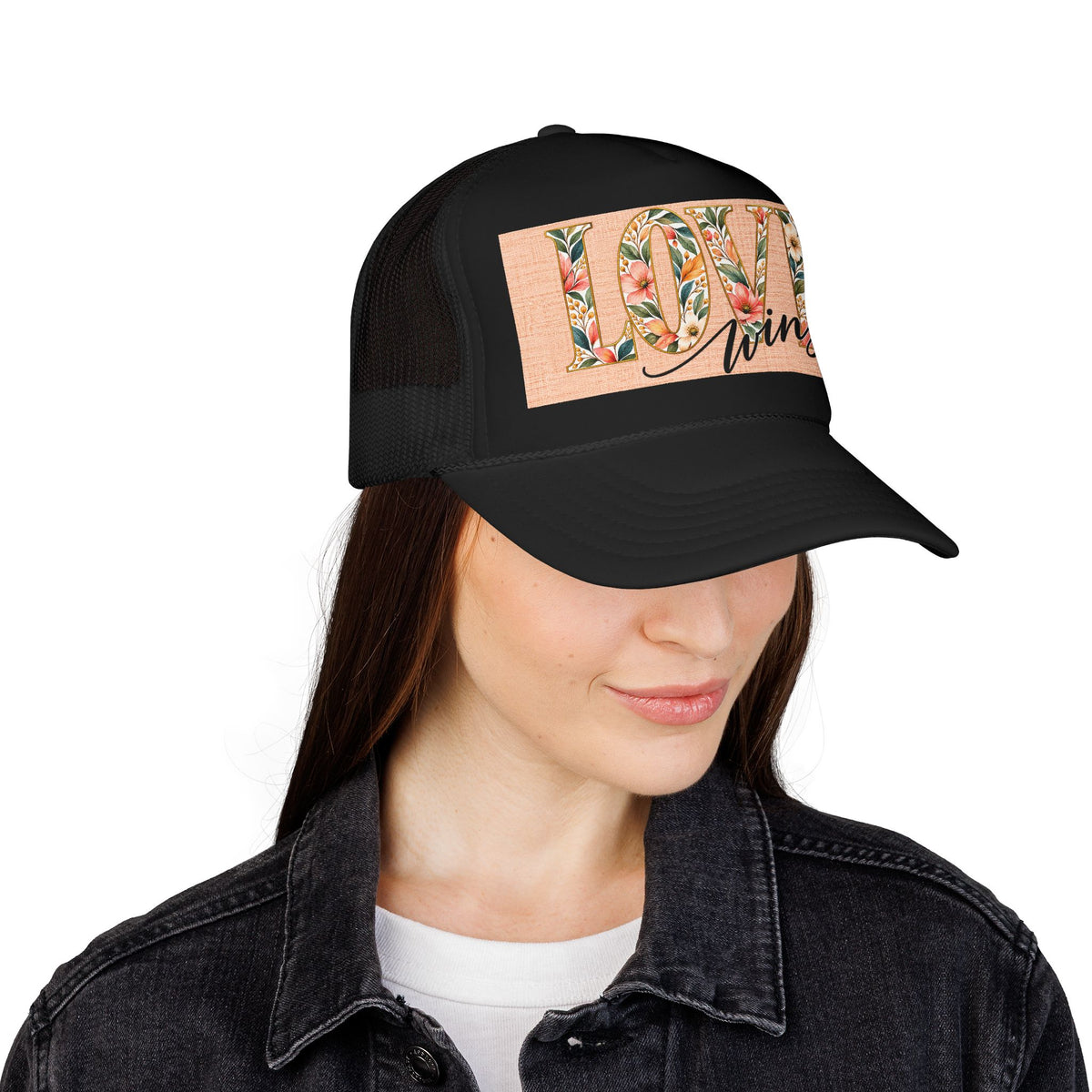 Love Wins Foam Trucker Hat