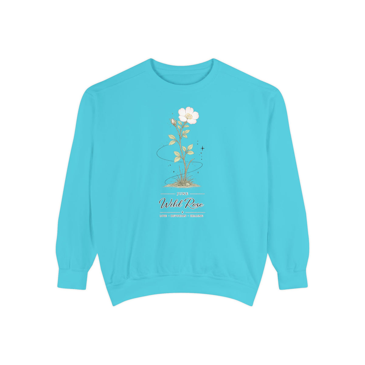 June Birth Flower Sweatshirt