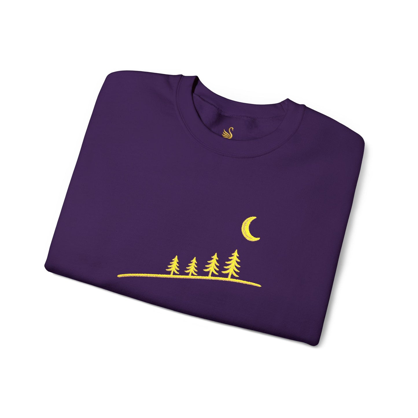 Moonlit Slope Embroidered Sweatshirt
