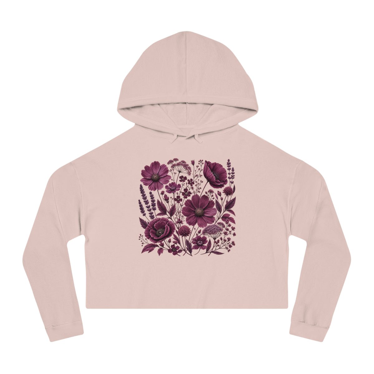 Wild at Heart Cropped Hooded Sweatshirt