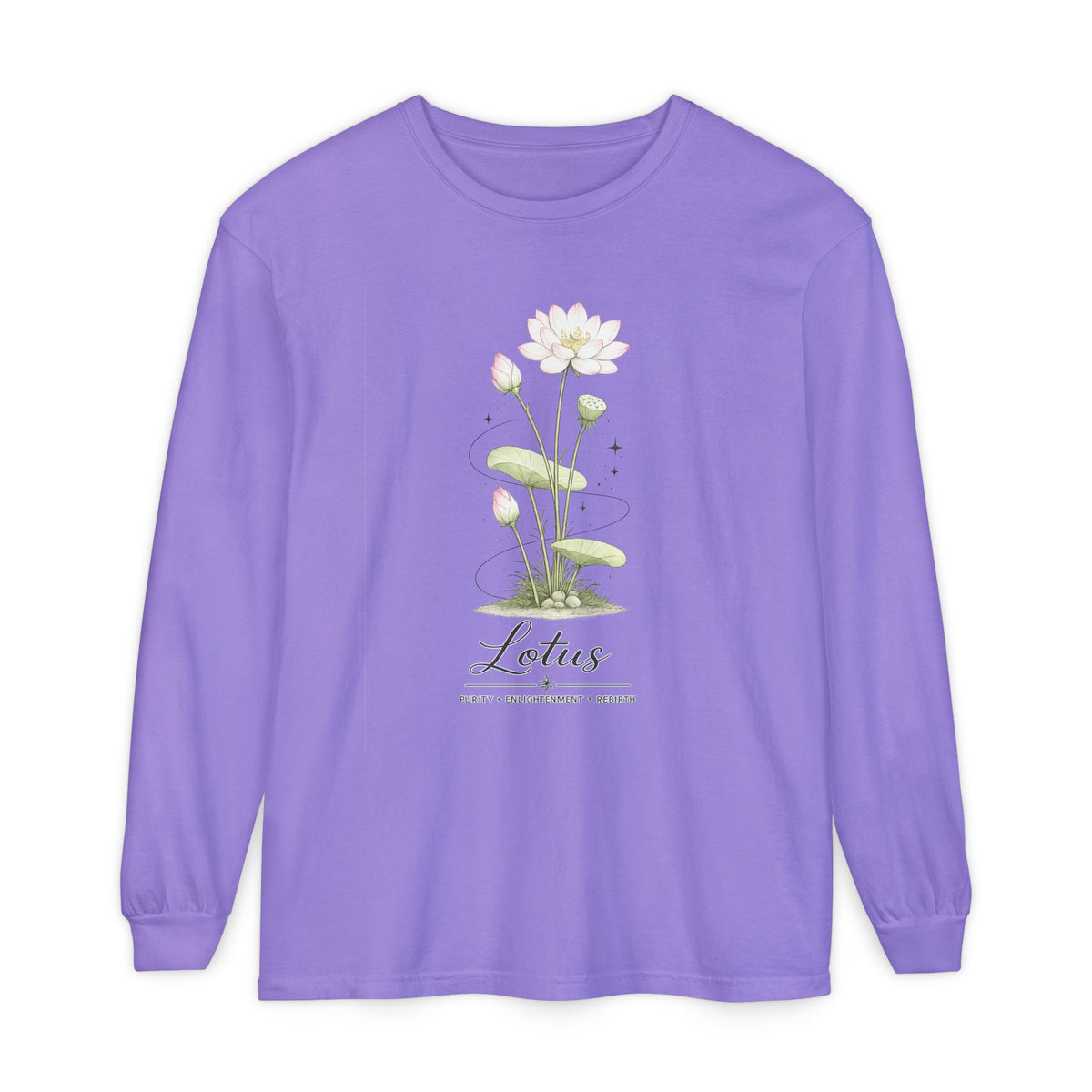 Lotus Long Sleeve T-Shirt
