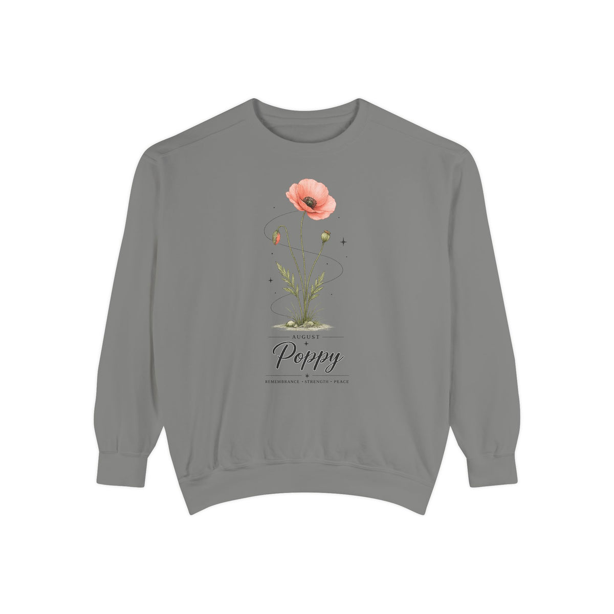 August Birth Flower Sweatshirt