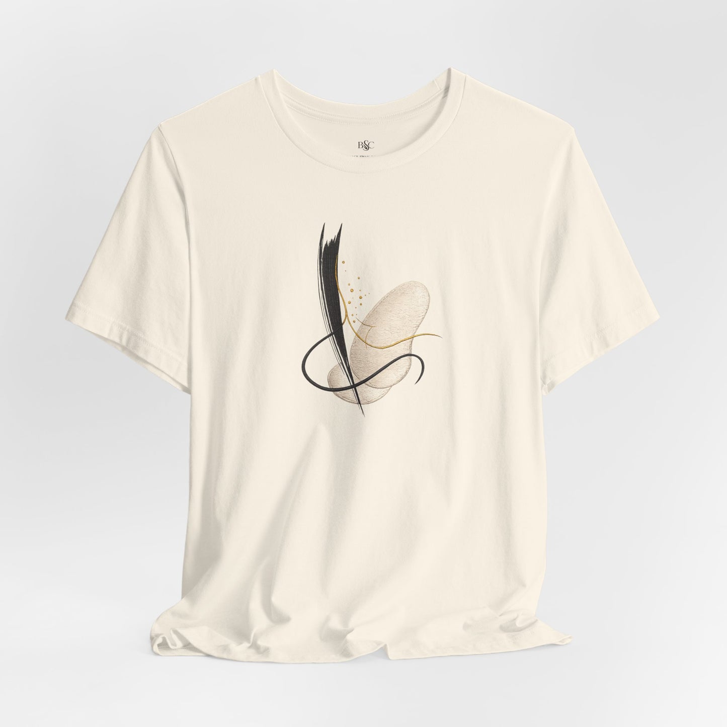 Contrast Embroidered