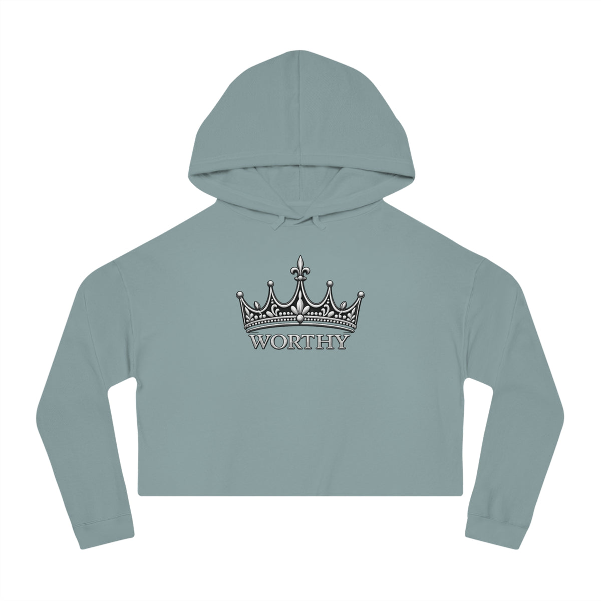 Worthy Cropped Hooded Sweatshirt