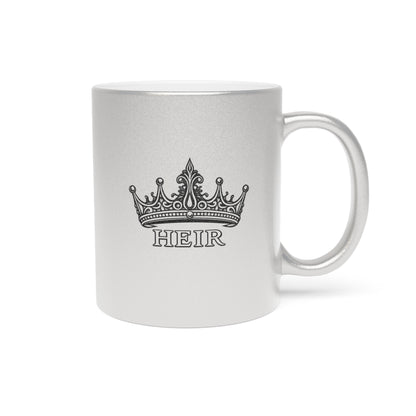 Heir Crown Metallic Mug (Silver\Gold)