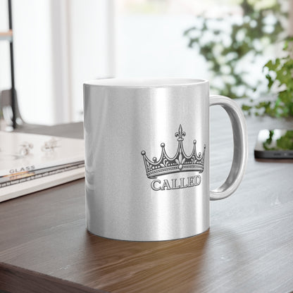 Crown Metallic Mug (Silver\Gold)