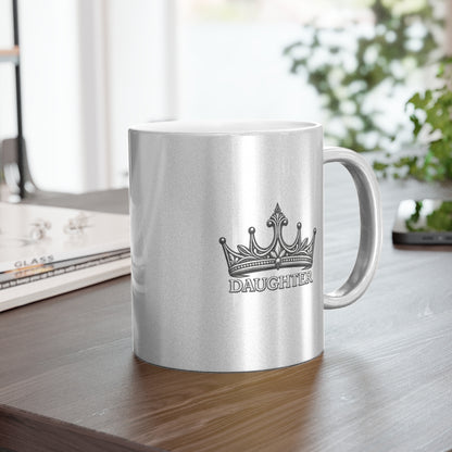 Crown Metallic Mug (Silver\Gold)