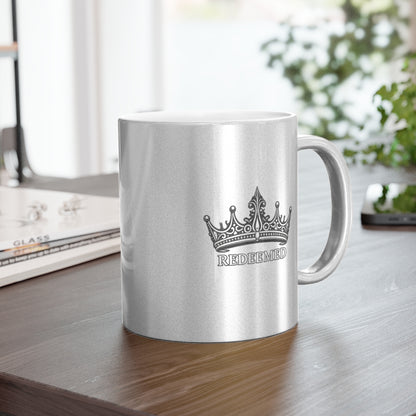 Crown Metallic Mug (Silver\Gold)